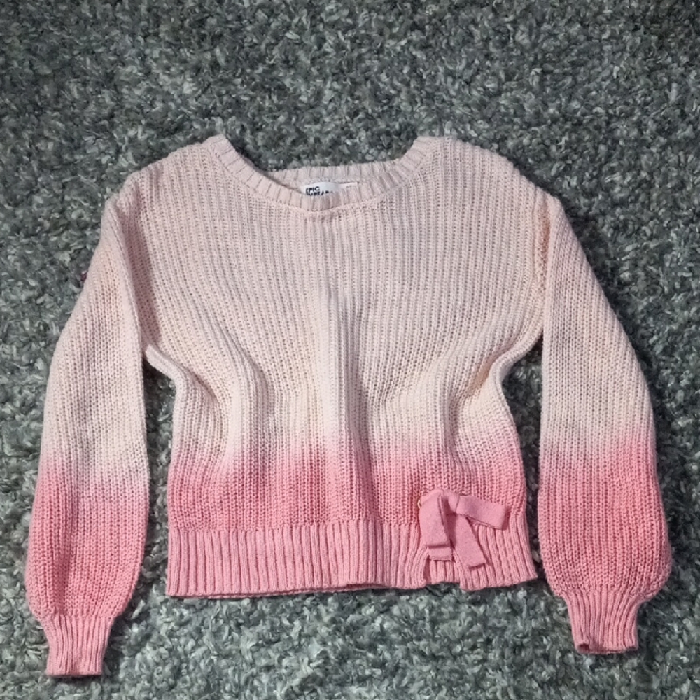 Kids Epic Threads Pink  Sweater with Bow Size 3T Girl